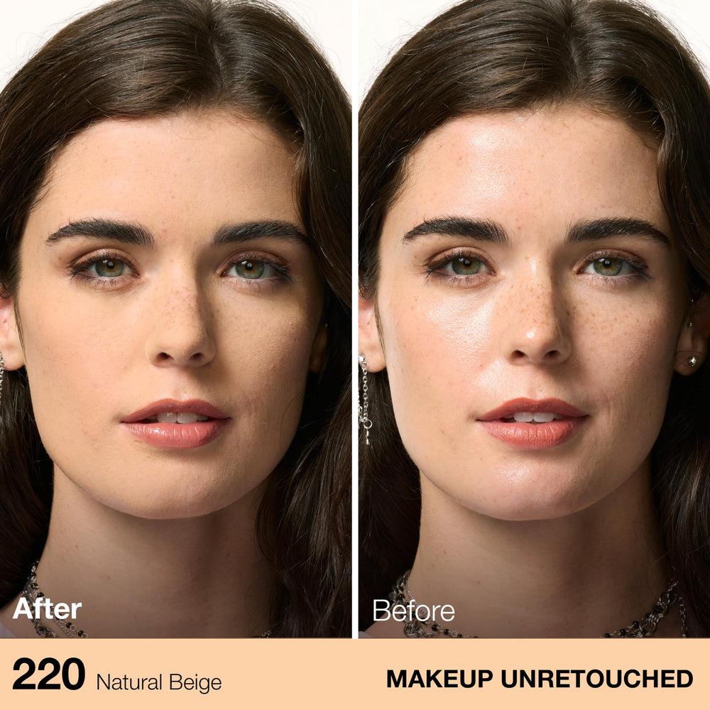Maybelline powder close-up texture highlighting finely milled finish to blur pores