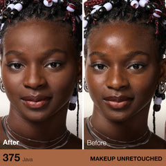 Maybelline powder texture close-up highlighting fine micro-powders for blurring
