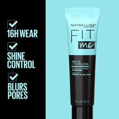 Maybelline pump dispensing primer, demonstrates precise control for application