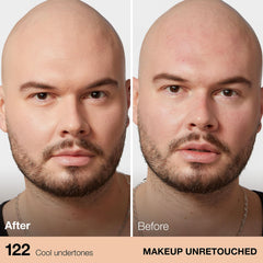 MAYBELLINE texture drop on hand showing blendable consistency