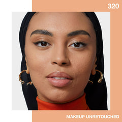 Maybelline Fit Me displayed with primer and powder illustrating coordinated routine benefit
