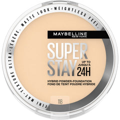 Maybelline front compact 118 showing product packaging and portability benefit