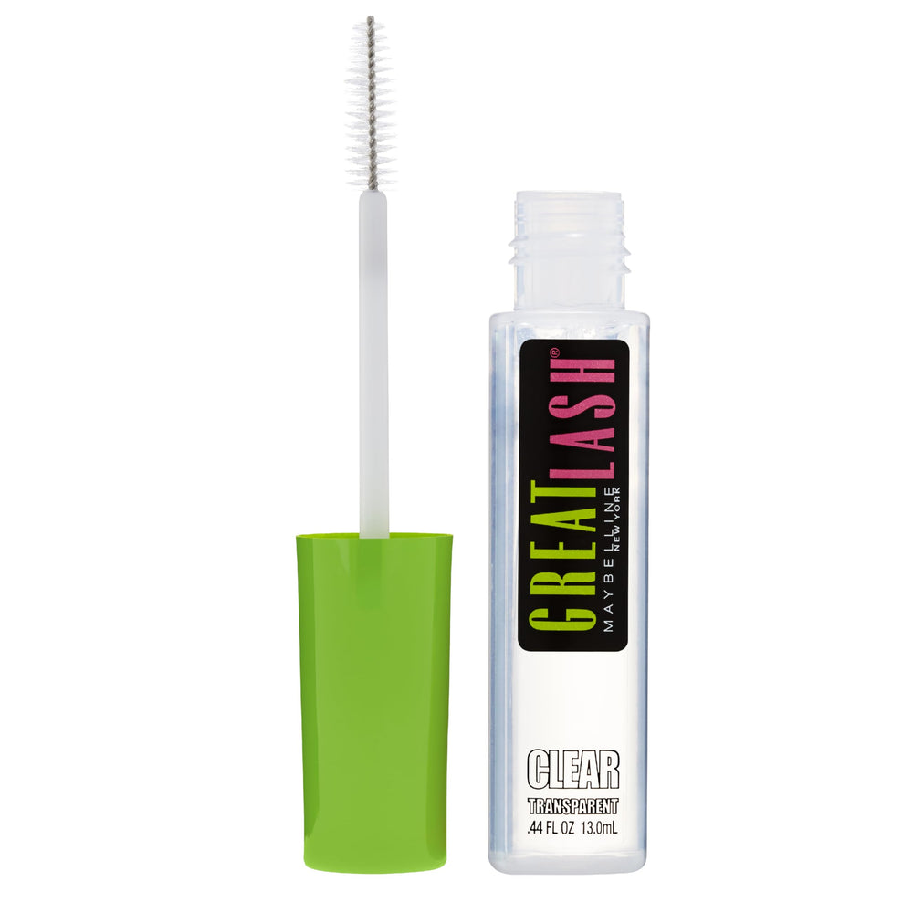 Maybelline Great Lash clear front packaging showing product purpose and size