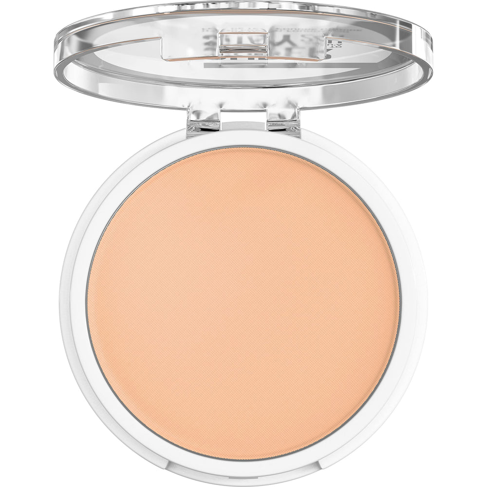 Maybelline product open showing smooth powder texture and blendable finish