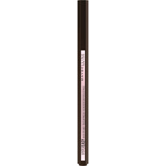 Maybelline model wearing subtle brown liner for natural everyday definition
