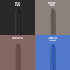 MAYBELLINE eyeliner in use during application for quick, blendable definition