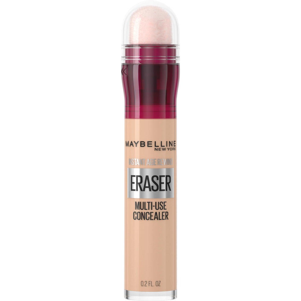 Maybelline pen front view showing compact concealer and quick application benefit