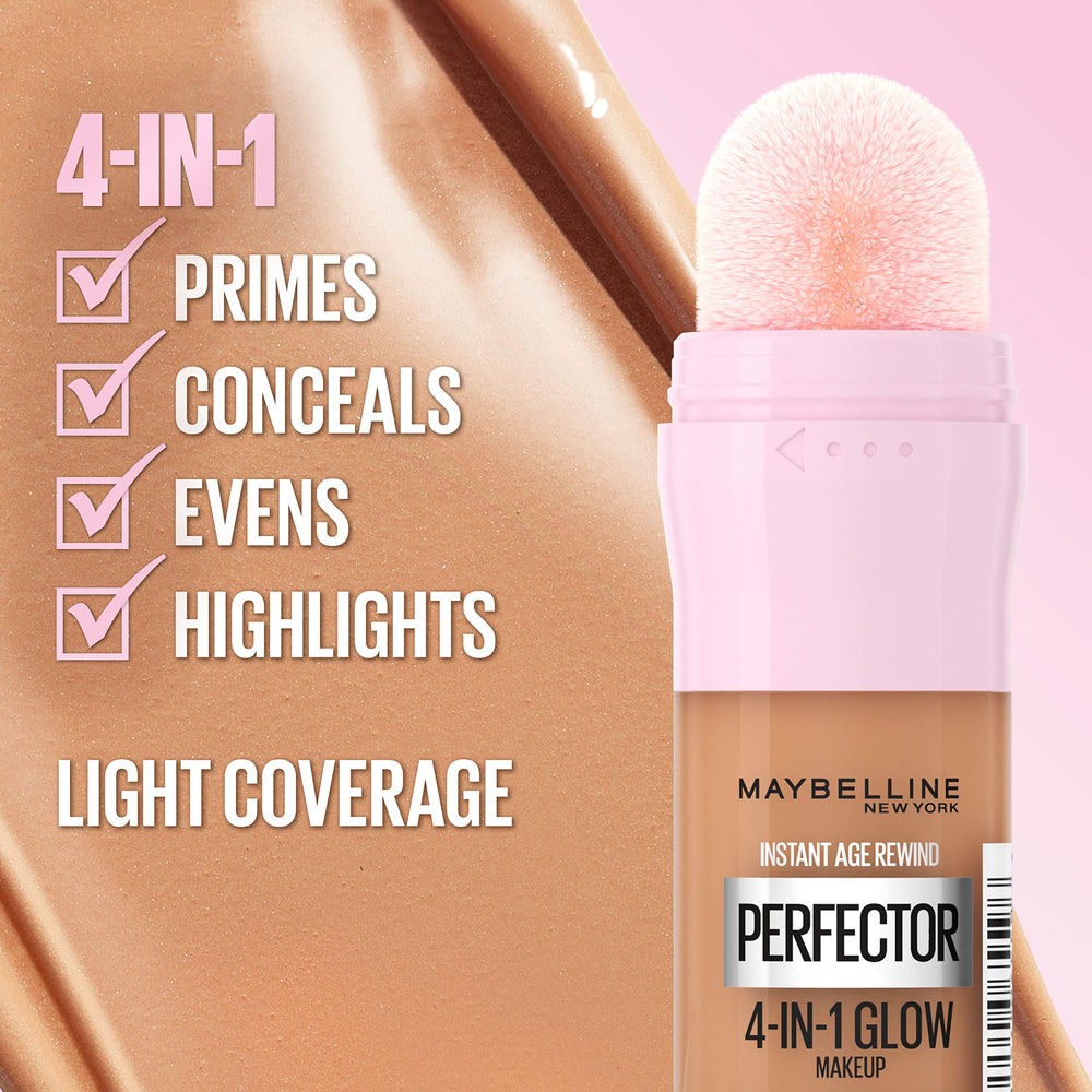 Maybelline Instant Perfector applied on face demonstrating natural glow