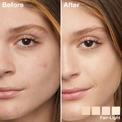 Maybelline Instant Age Rewind swatch texture on skin showing lightweight glow