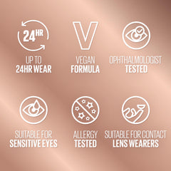 Maybelline demonstration of water resistance for all‑day confidence