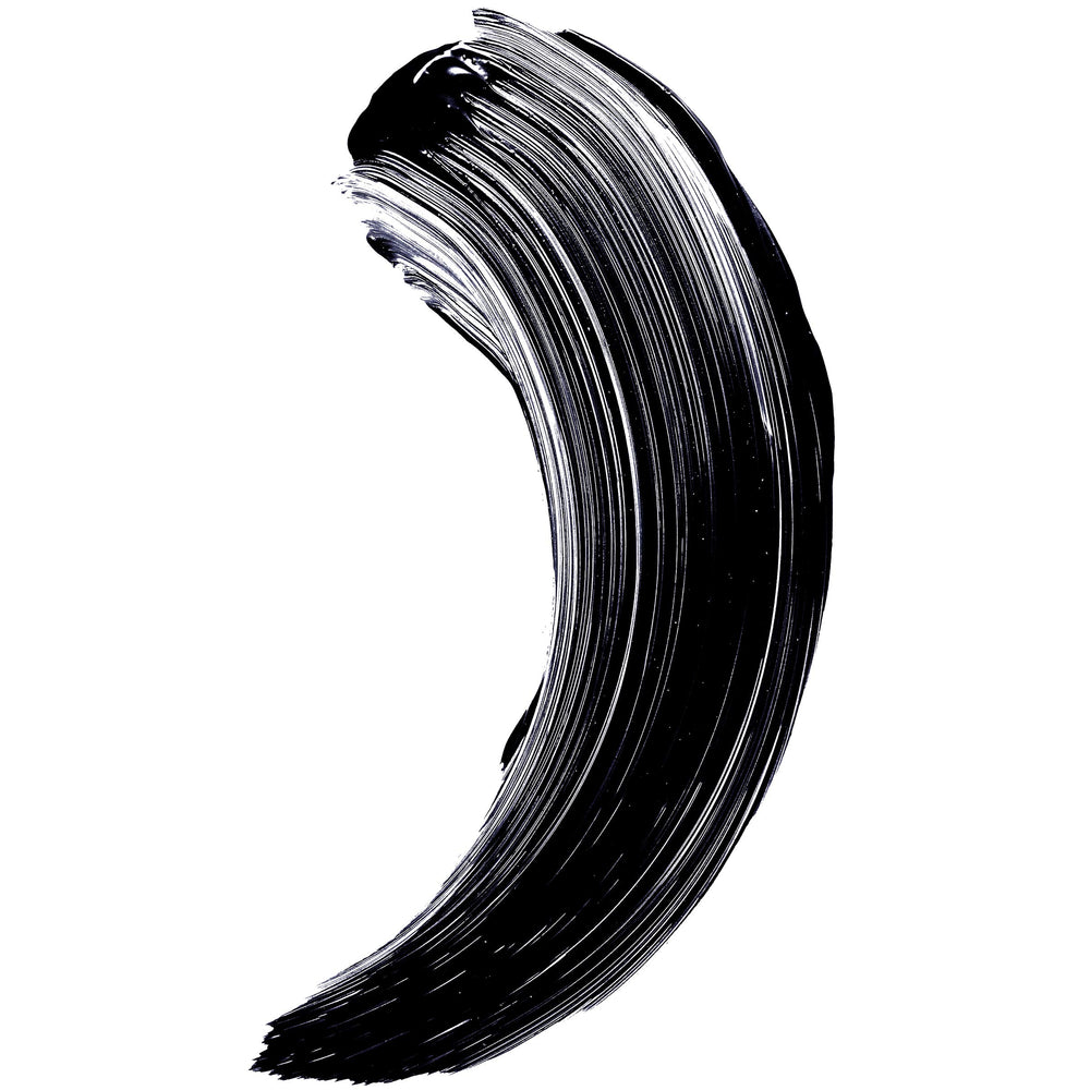 Maybelline evening makeup lifestyle image, conveys dramatic fan-effect results
