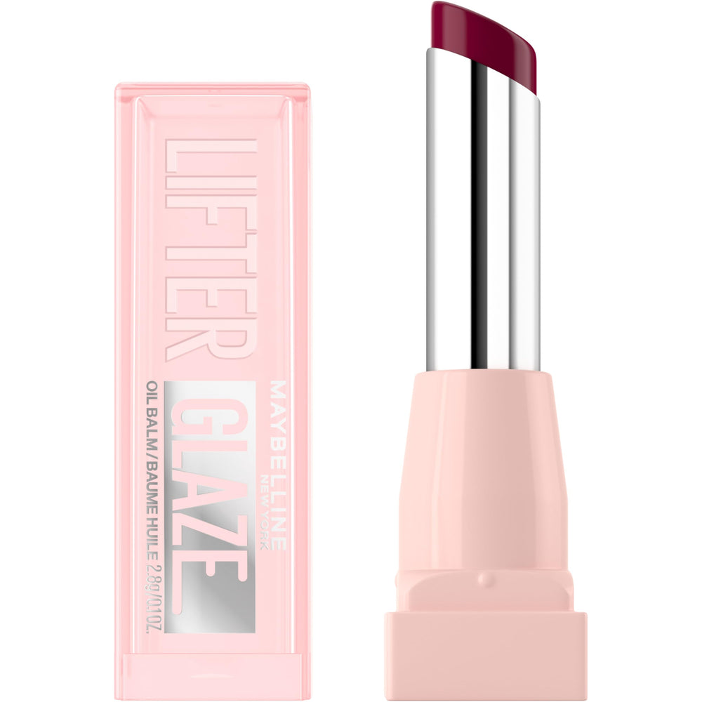 MAYBELLINE front packaging showing Black Cherry shade and glossy finish benefit