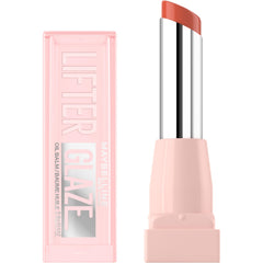 maybelline front packaging shows sleek tube and glossy finish benefit hydration