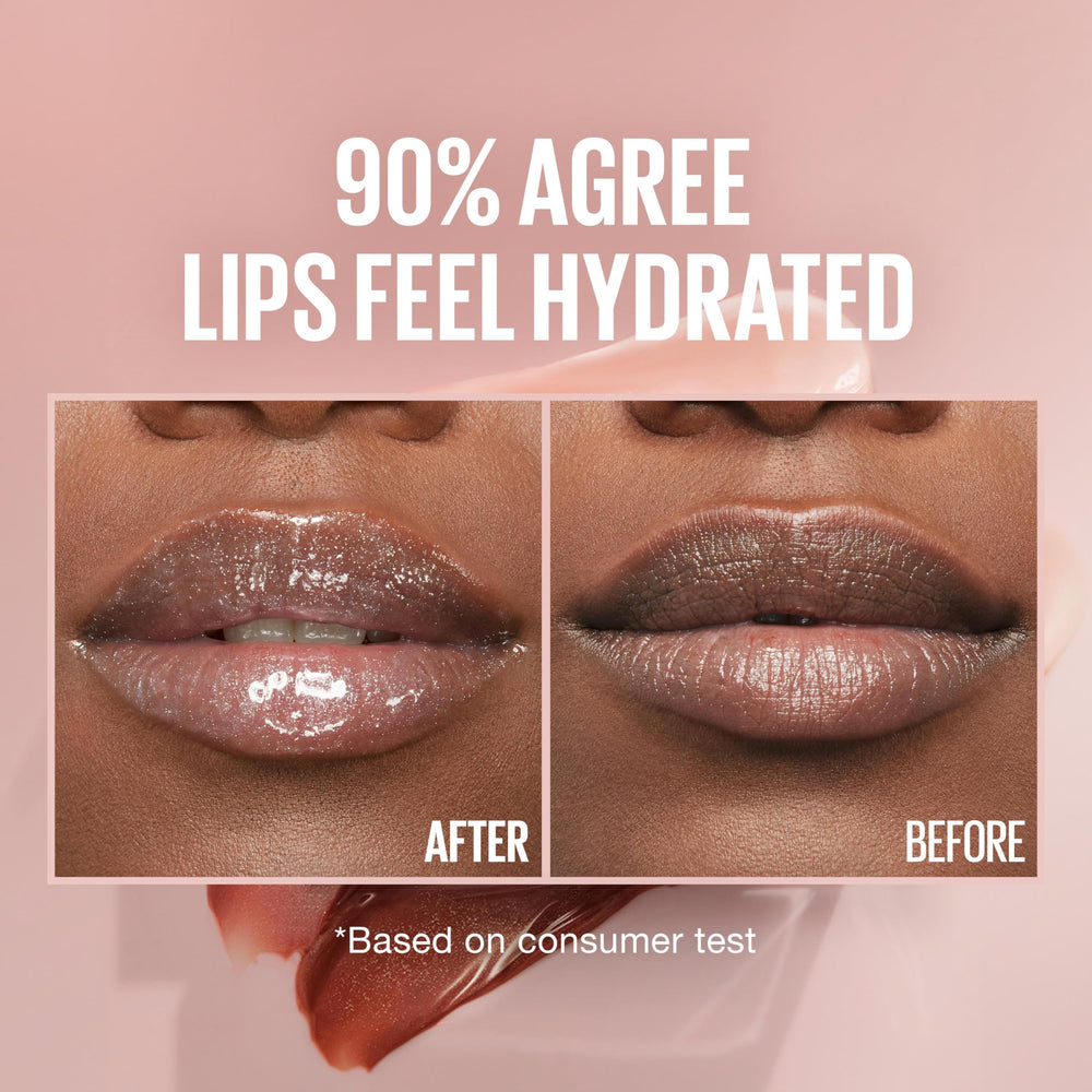 MAYBELLINE Lifter Gloss applied on model lips for plumper-looking benefit