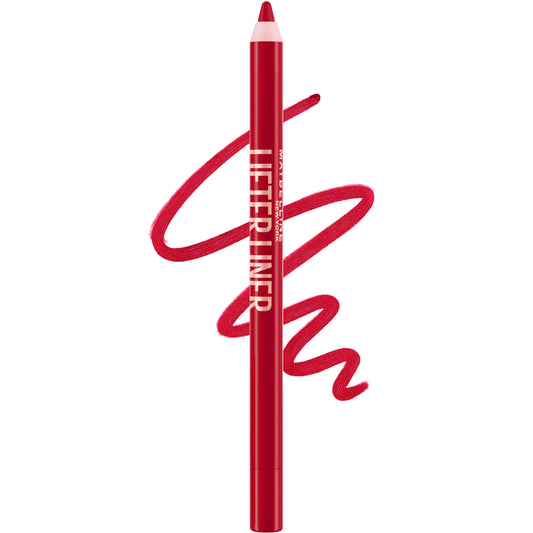 Maybelline Lifter Liner front view showing pencil design and benefit of precise definition