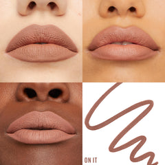 MAYBELLINE Lifter Liner sharpenable tip close-up highlighting precision for clean lip lines