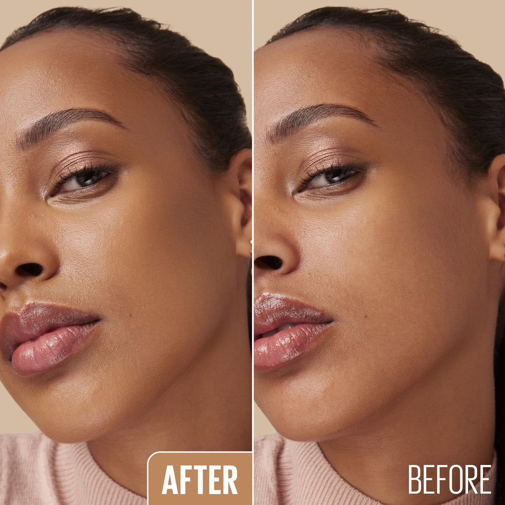 MAYBELLINE Lifter Stix creamy texture close-up showing smooth glide for easy blending