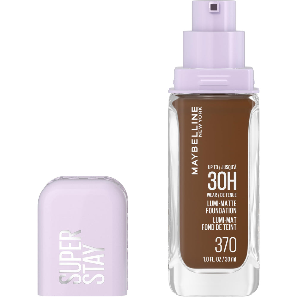Maybelline bottle front packaging showing product name and shade for reliable identification
