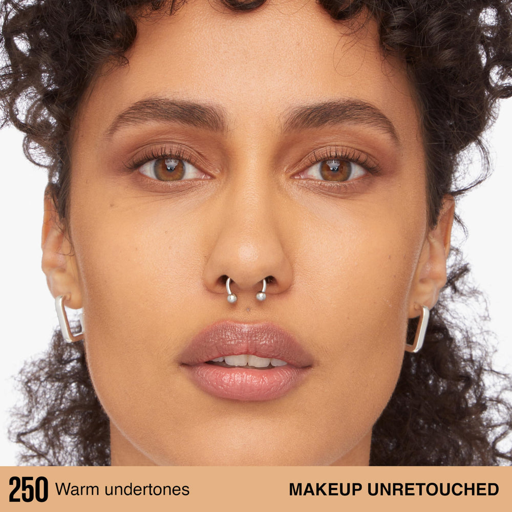 Maybelline multiple swatches on arm to compare shades and choose match
