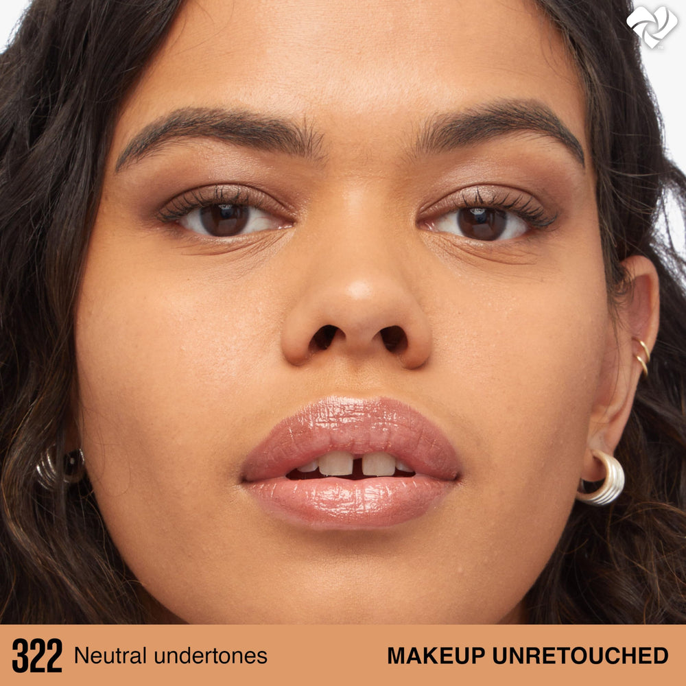 Maybelline multiple shade swatches on arm showing blendable matching
