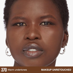 Maybelline texture swirl of foundation highlighting lightweight, blendable consistency