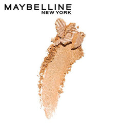 Maybelline Master Chrome swatch on skin showing buildable metallic glow