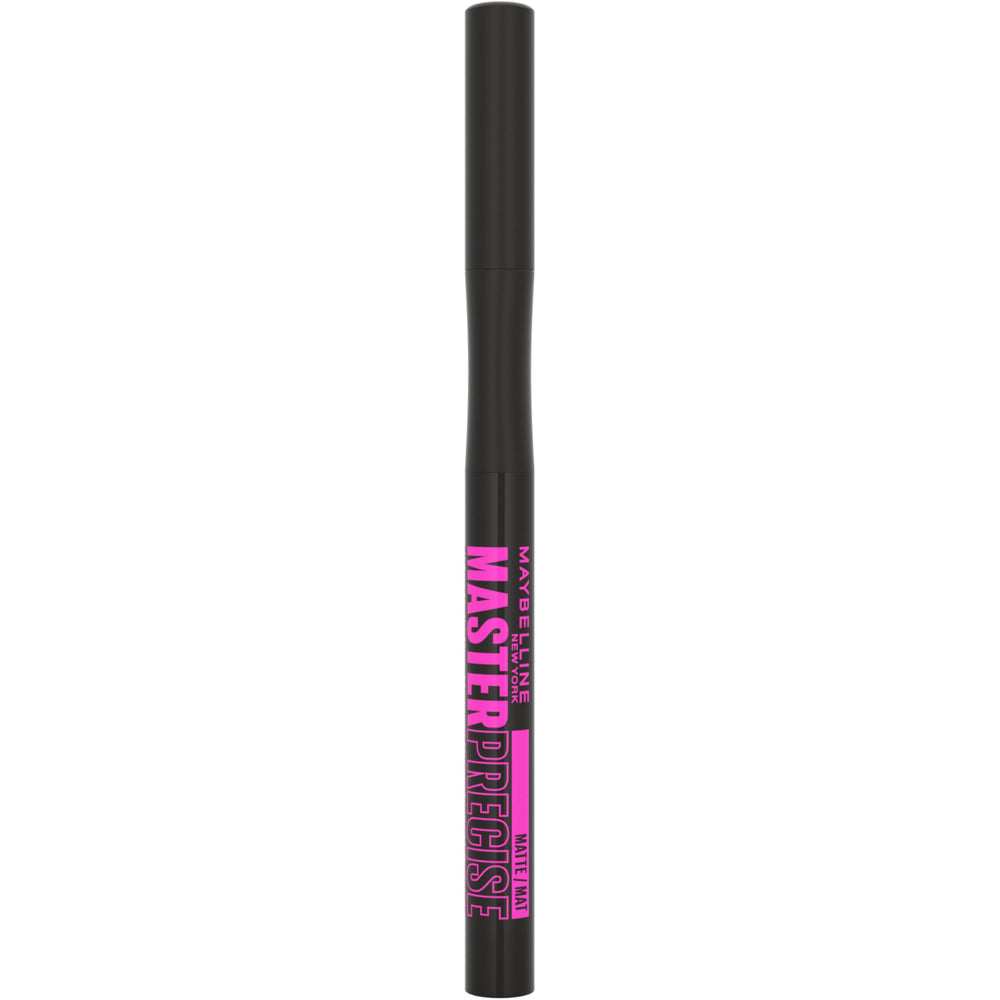 Maybelline eyeliner inside makeup bag suggesting daily portability