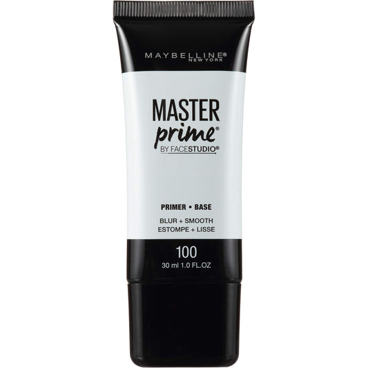 MAYBELLINE front packaging showing primer tube for easy identification and shelf appeal
