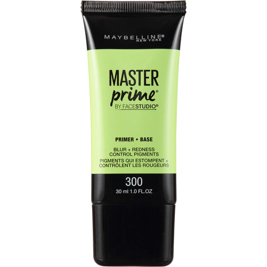 Maybelline Master Prime front packaging showing product tube and branding for quick identification and ease