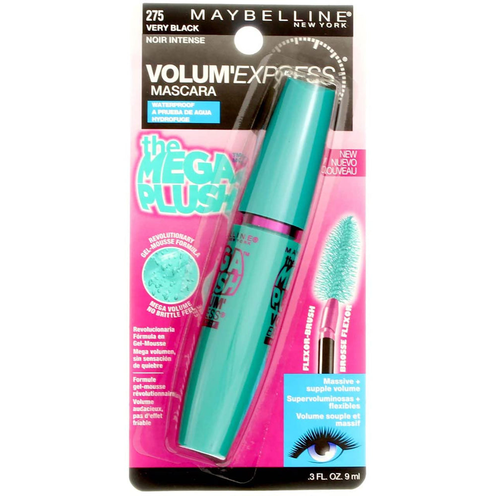 Maybelline gel-mousse texture swiped to show plush, flexible finish benefit