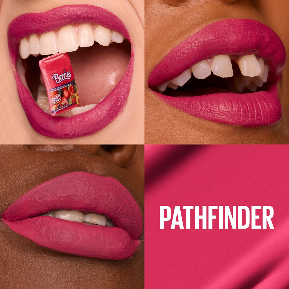 Maybelline arrow applicator close-up for precise lip definition
