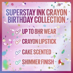 Maybelline Piece of Cake built-in sharpener image showing convenience for touchups