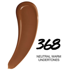 Maybelline foundation texture on hand highlighting lightweight blendability
