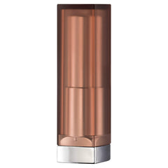MAYBELLINE open lipstick bullet close-up showing smooth creamy matte texture benefit