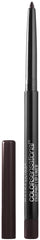 MAYBELLINE front product shot showing Rich Chocolate shade and sleek pencil design for precise definition