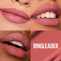 Maybelline arrow applicator close-up for precise lip definition and smooth application