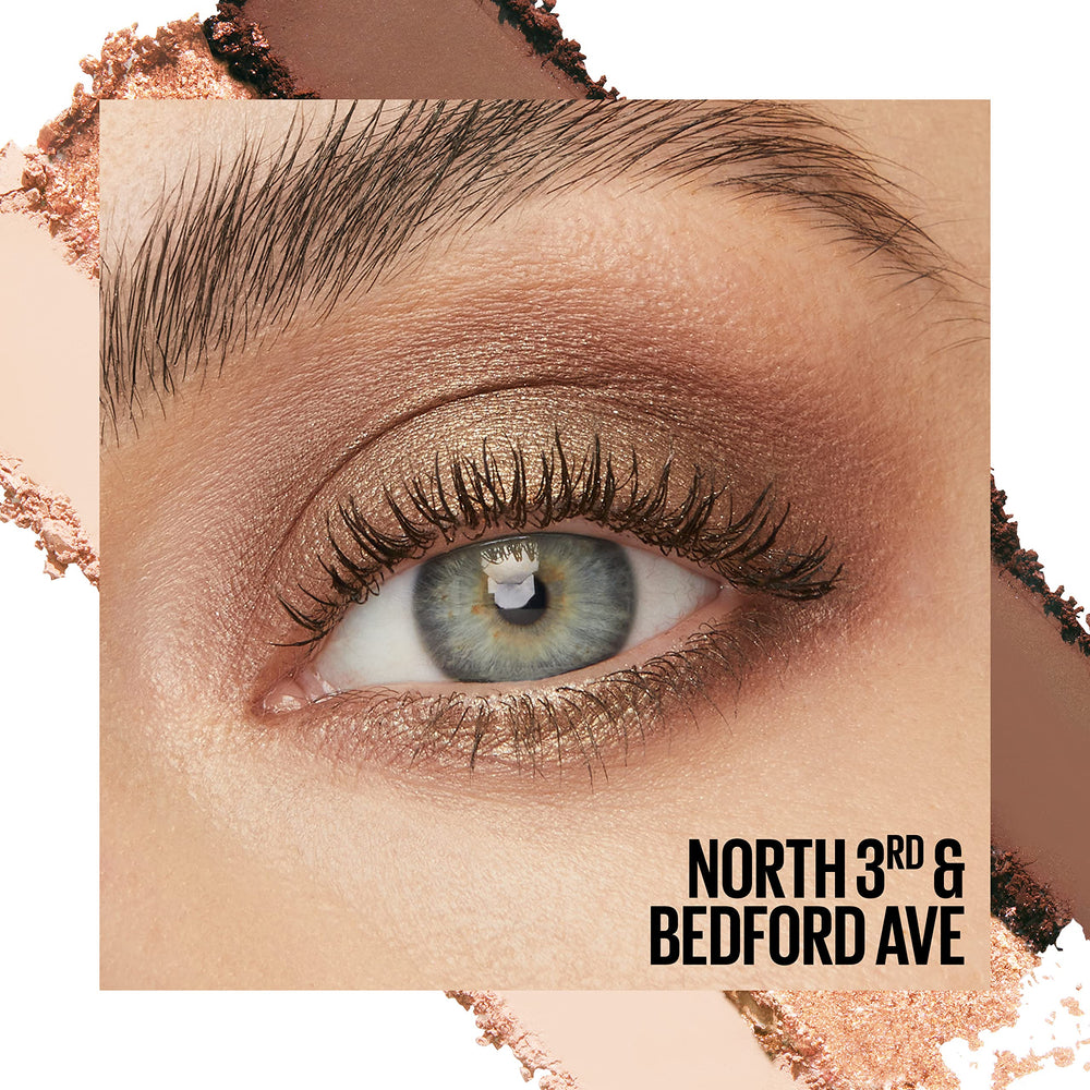 Maybelline brush application illustrating controlled deposit and blending