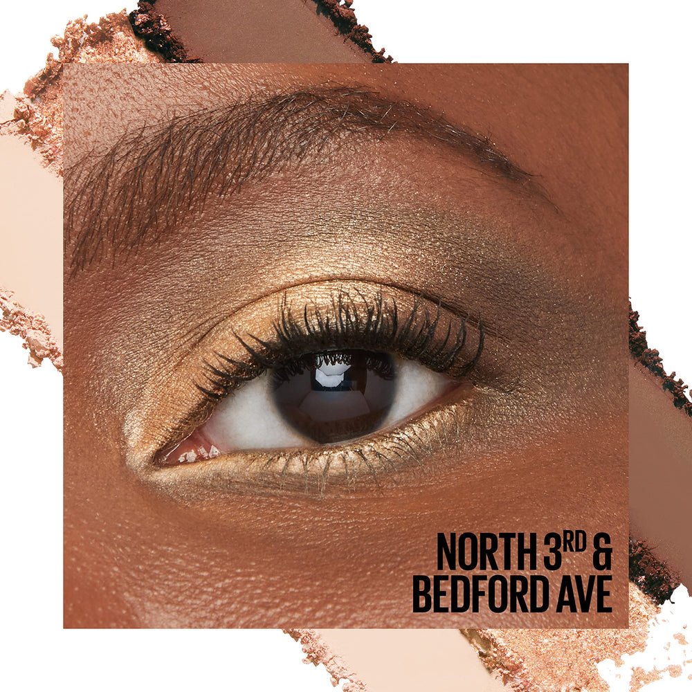 Maybelline palette in handbag showcasing pocket-friendly, ready-to-use benefit