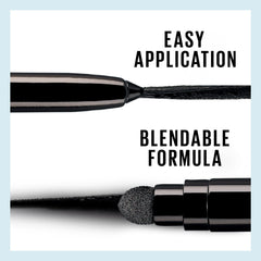 MAYBELLINE product size scale next to fingers for portable convenience
