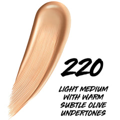 MAYBELLINE tint applied from pump on hand for easy blending benefit