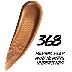 MAYBELLINE close-up of skin tint texture drop emphasizing smooth, blendable finish and radiance