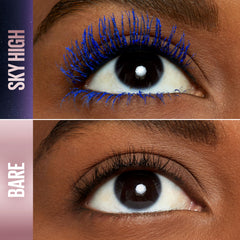 Maybelline Flex Tower brush close-up highlighting precise lash reach