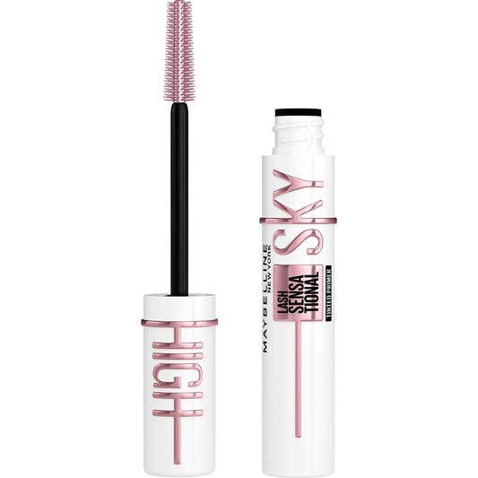 Maybelline front packaging showing tinted lash primer for defined lashes