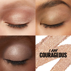MAYBELLINE close-up of creamy texture highlighting easy blendability benefit