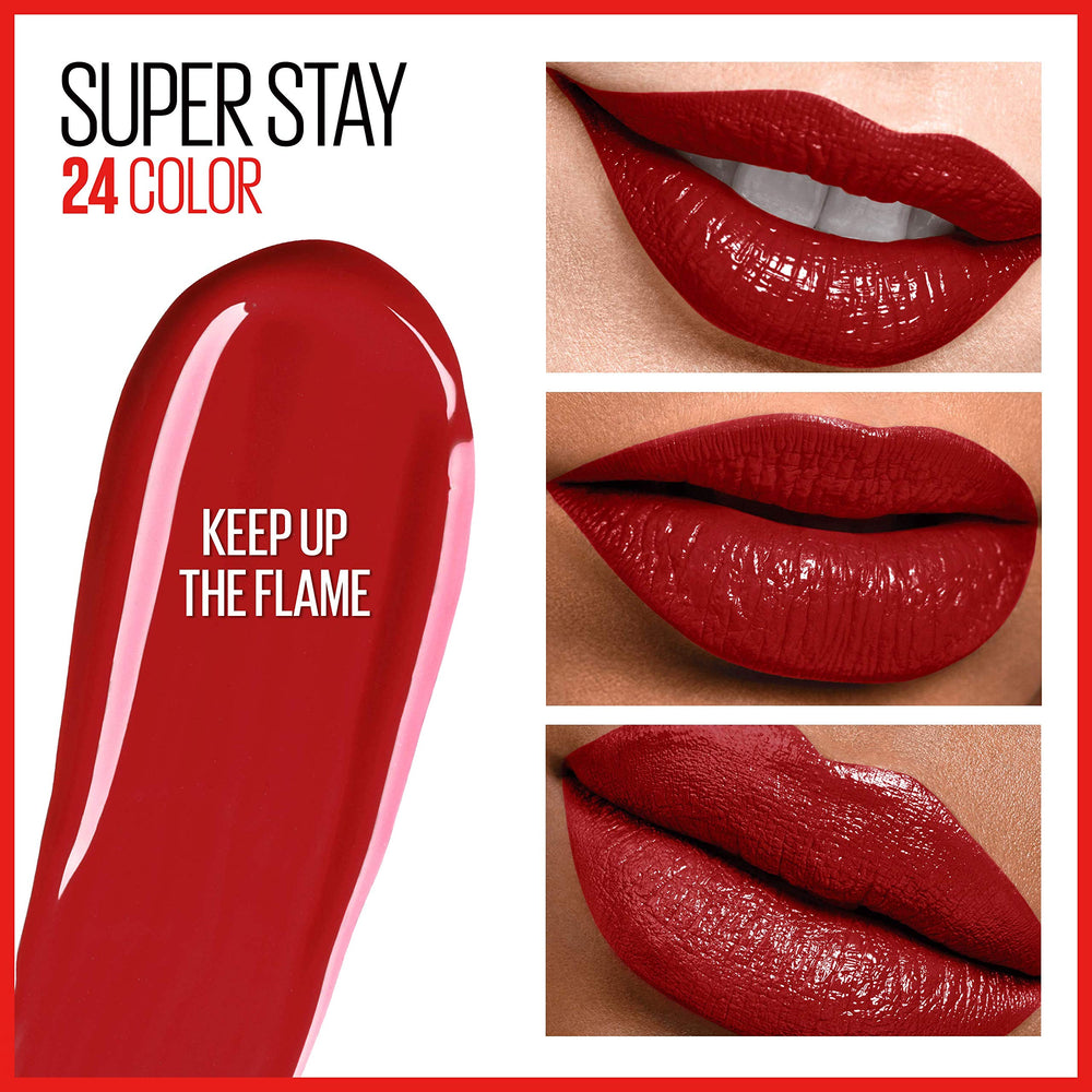 Maybelline Super Stay 24 moisturizing balm closeup for lip comfort