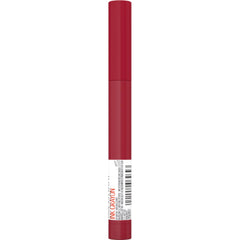 MAYBELLINE crayon tucked in purse pocket ready for on‑the‑go touchups