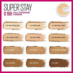 Maybelline label close-up showing ingredient transparency and product info