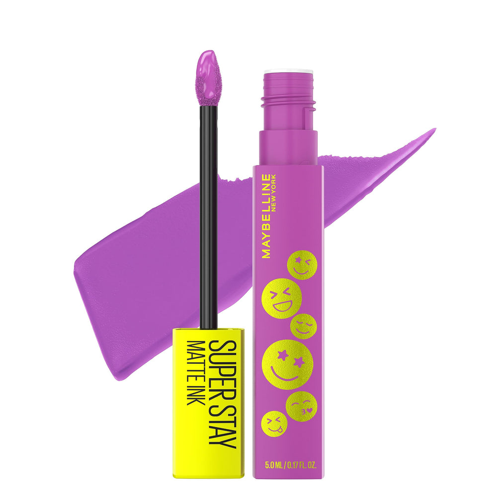 Maybelline front packaging showing bold Euphoric color and benefit long wear