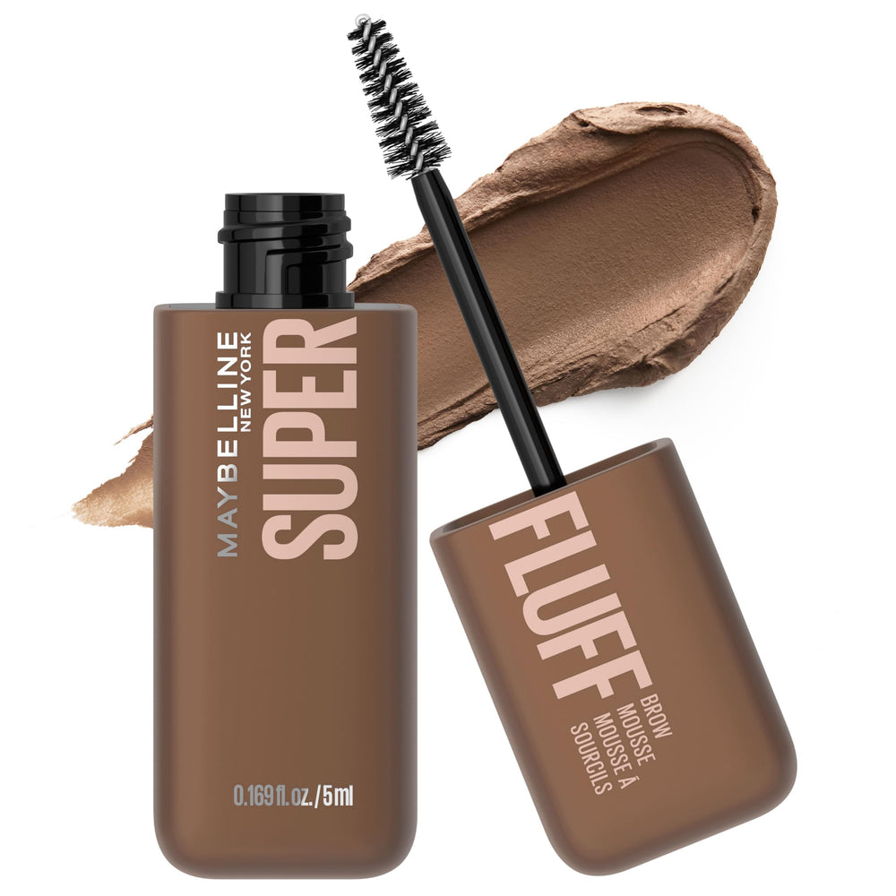 Maybelline Superfluff front packaging showing product and shade benefits