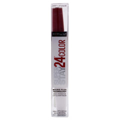 Maybelline SuperStay 24 texture detail of pigment layer and finish